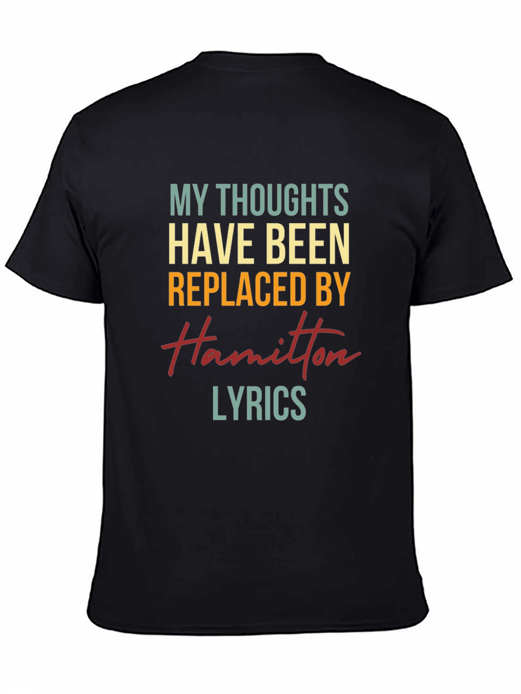 Hamilton Lyrics T-Shirt - Unisex Fan Apparel