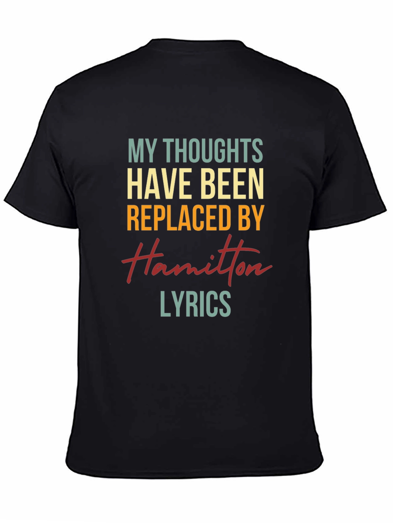 Hamilton Lyrics T-Shirt - Unisex Fan Apparel