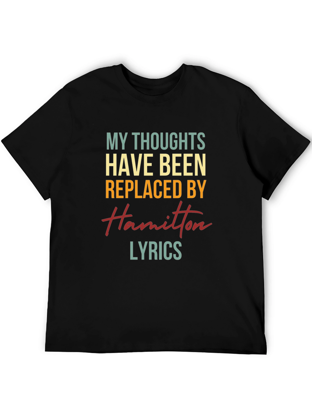 Hamilton Lyrics T-Shirt - Unisex Fan Apparel
