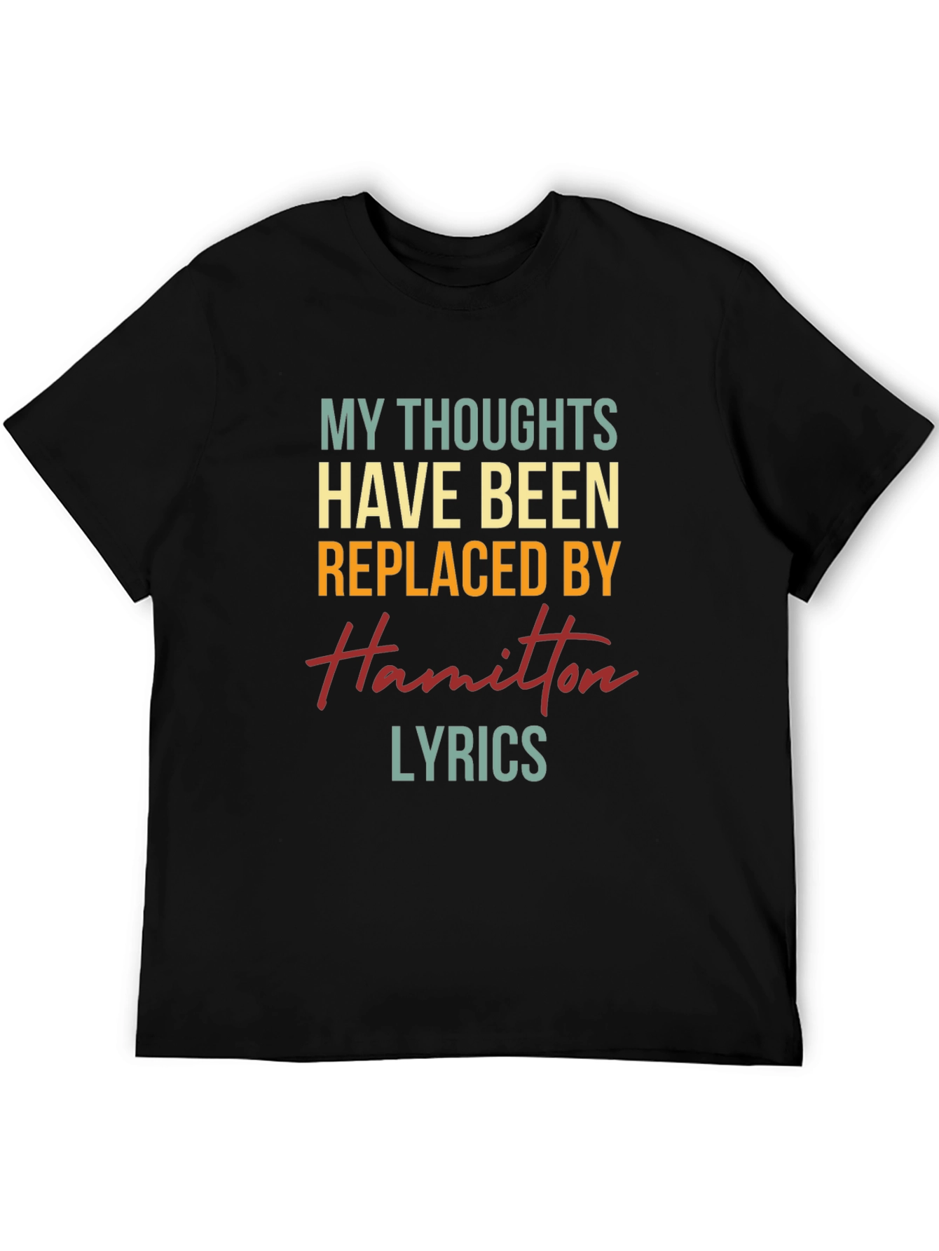 Hamilton Lyrics T-Shirt - Unisex Fan Apparel