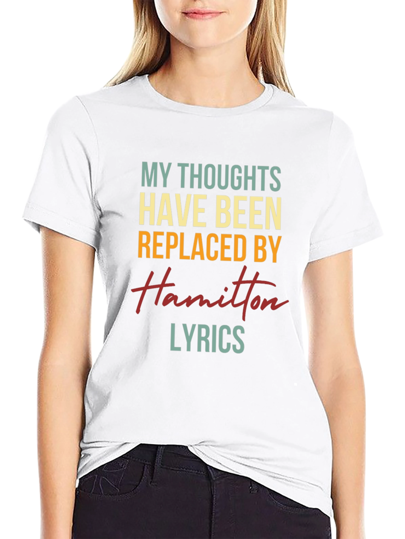 Hamilton Lyrics T-Shirt - Unisex Fan Apparel