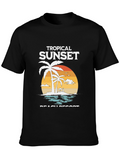 Tropical Sunset Beach Resort T-Shirt