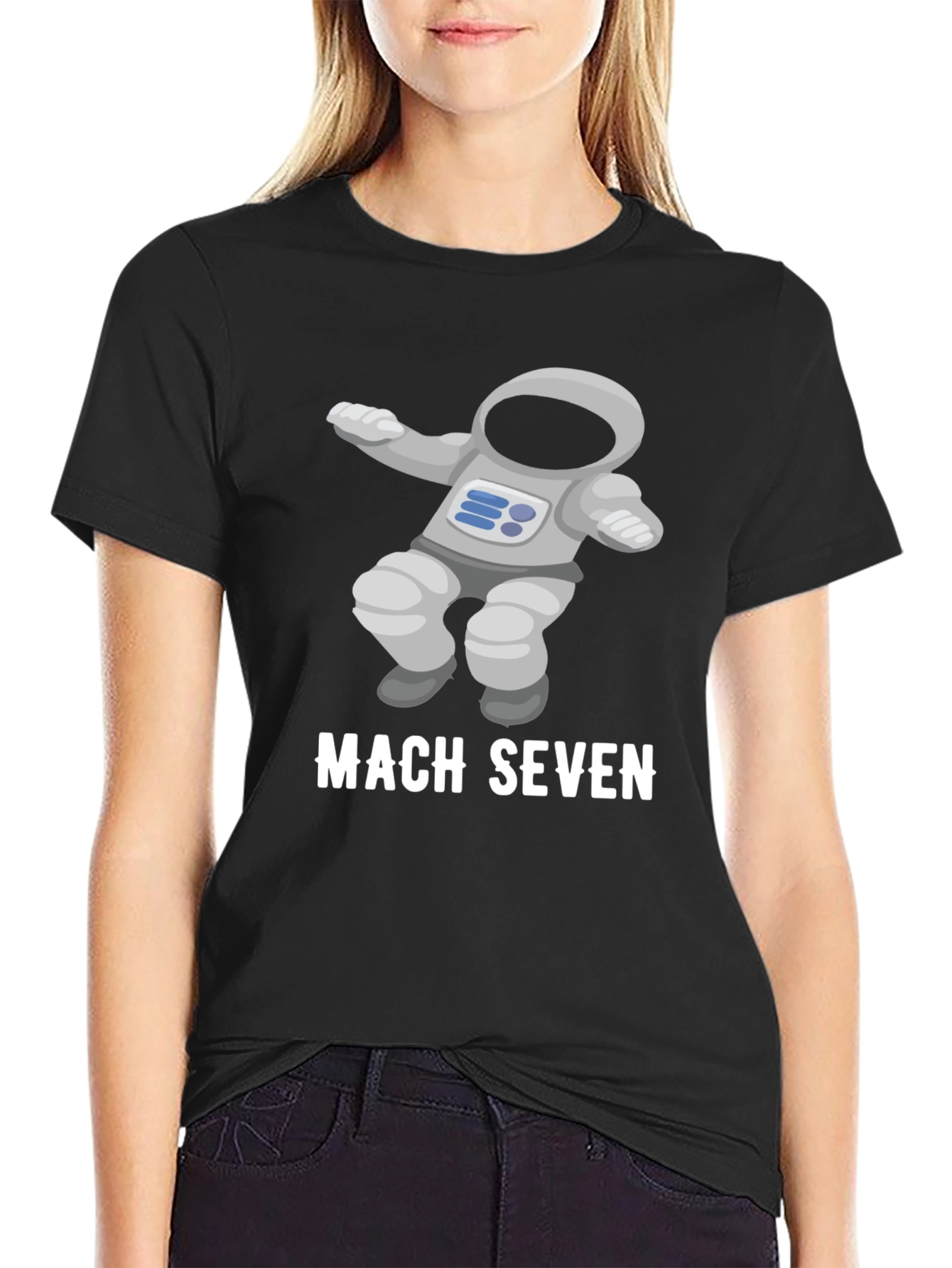 Mach Seven Astronaut Graphic Tee