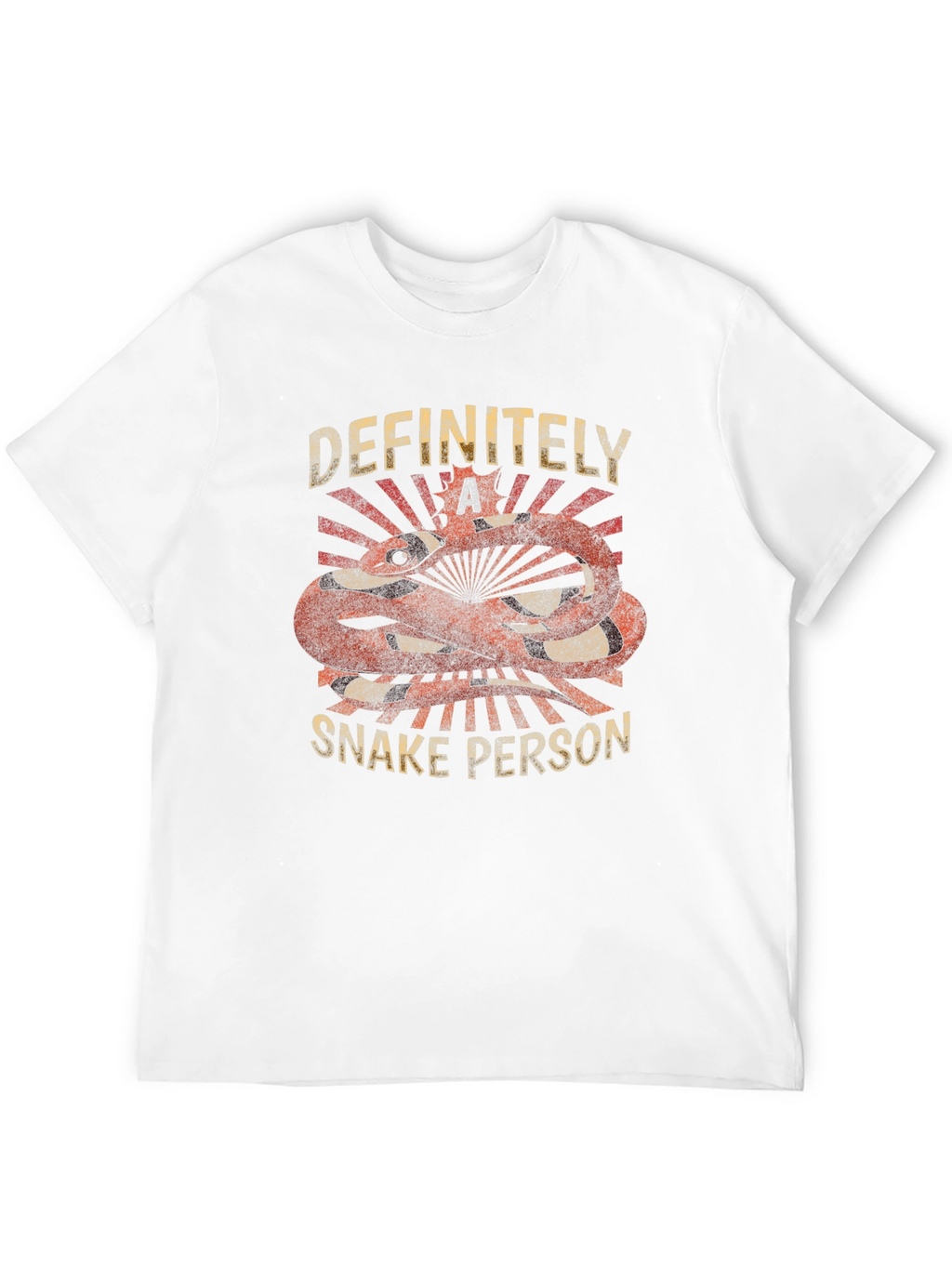 Definitely A Snake Person Graphic Tee