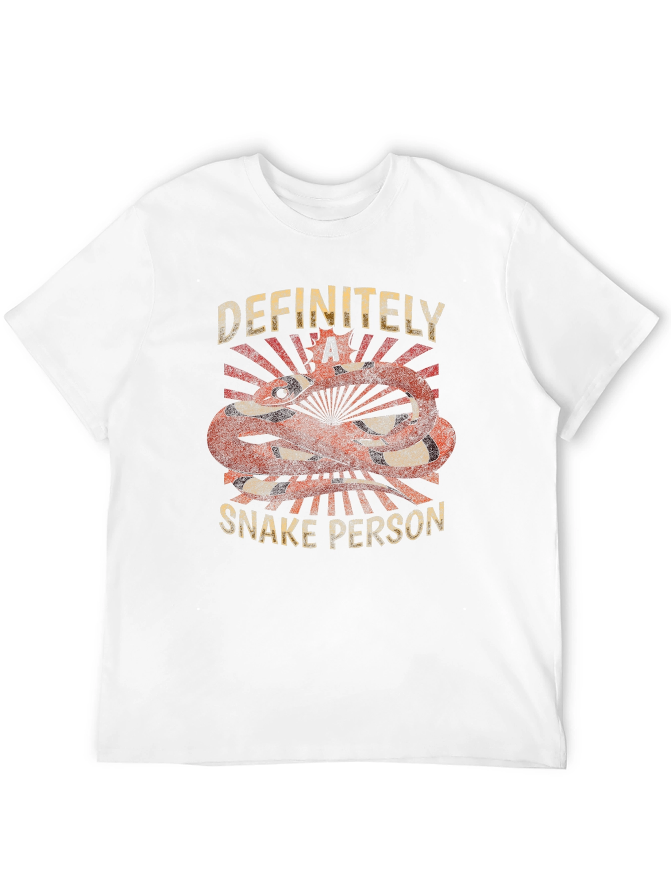 Definitely A Snake Person Graphic Tee