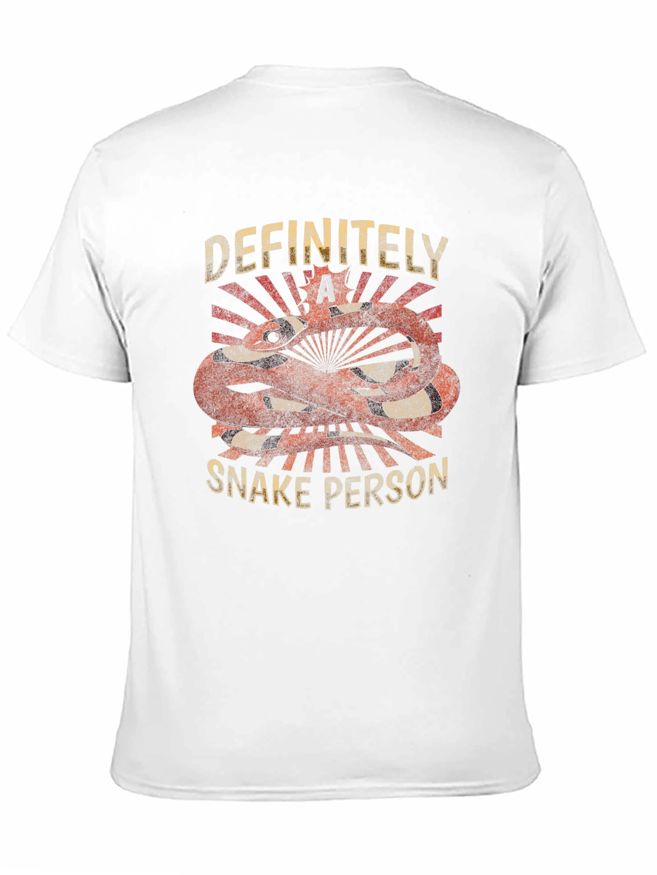 Definitely A Snake Person Graphic Tee