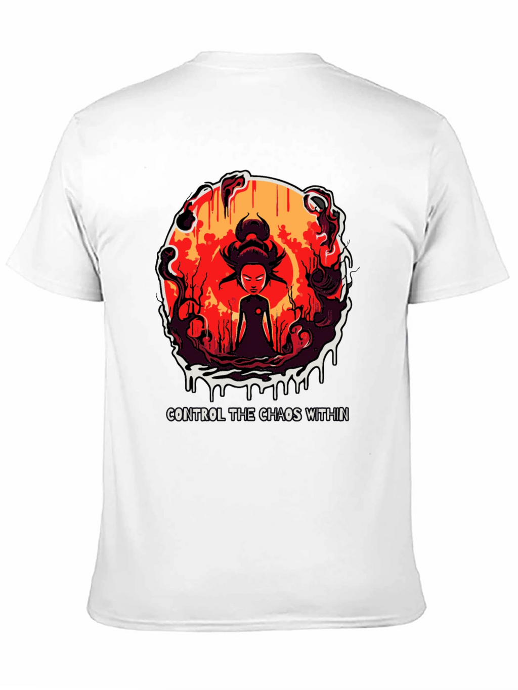 Chaos Within Graphic Tee - Control Your Inner Self