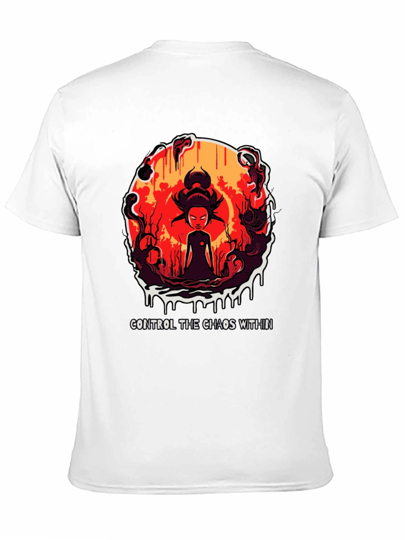 Chaos Within Graphic Tee - Control Your Inner Self