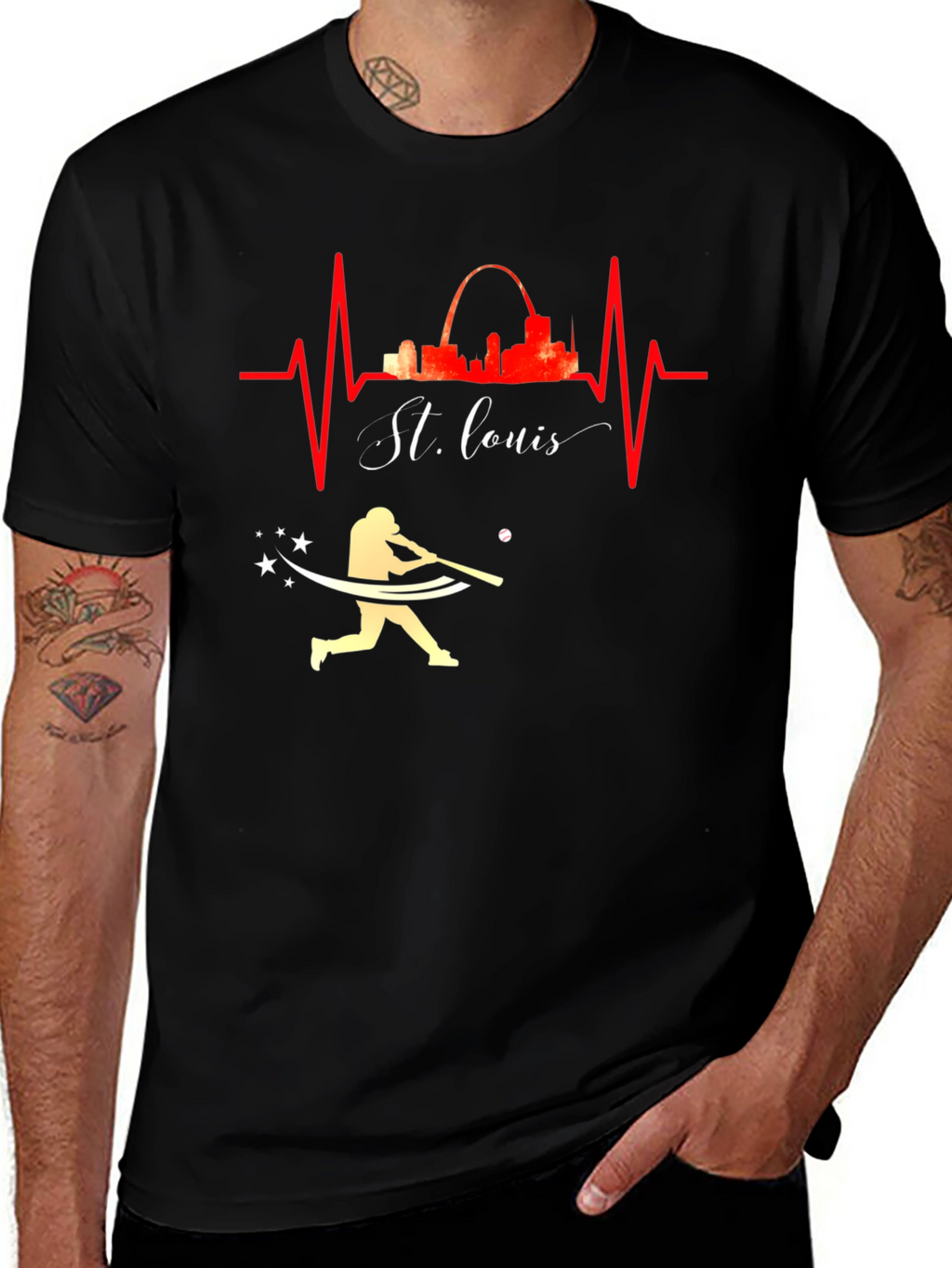 St. Louis Baseball Fan T-Shirt