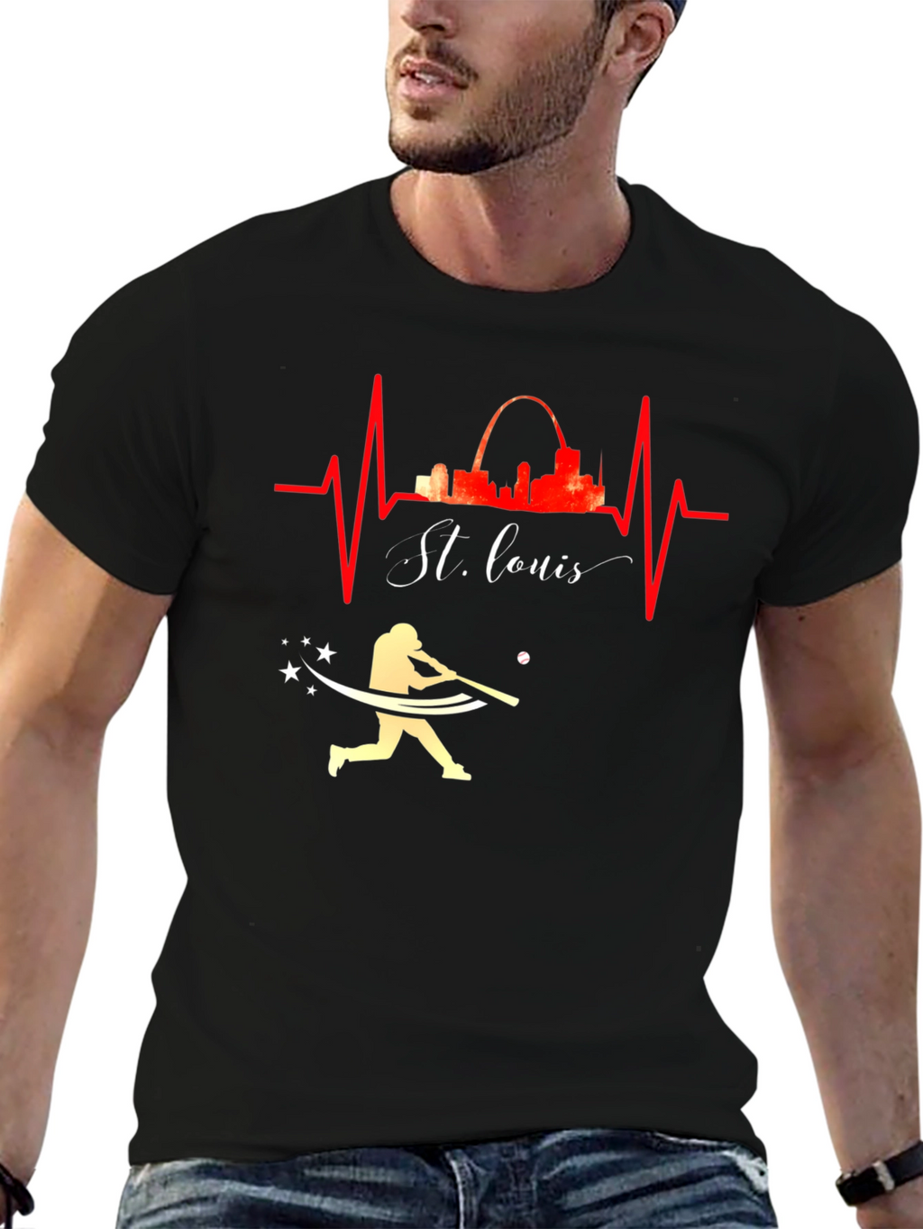 St. Louis Baseball Fan T-Shirt