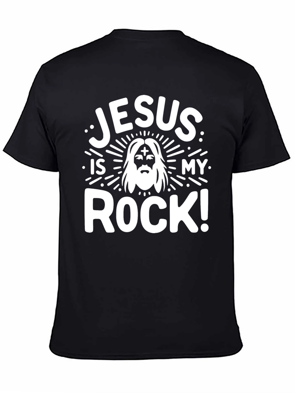 Jesus is My Rock Graphic Tee