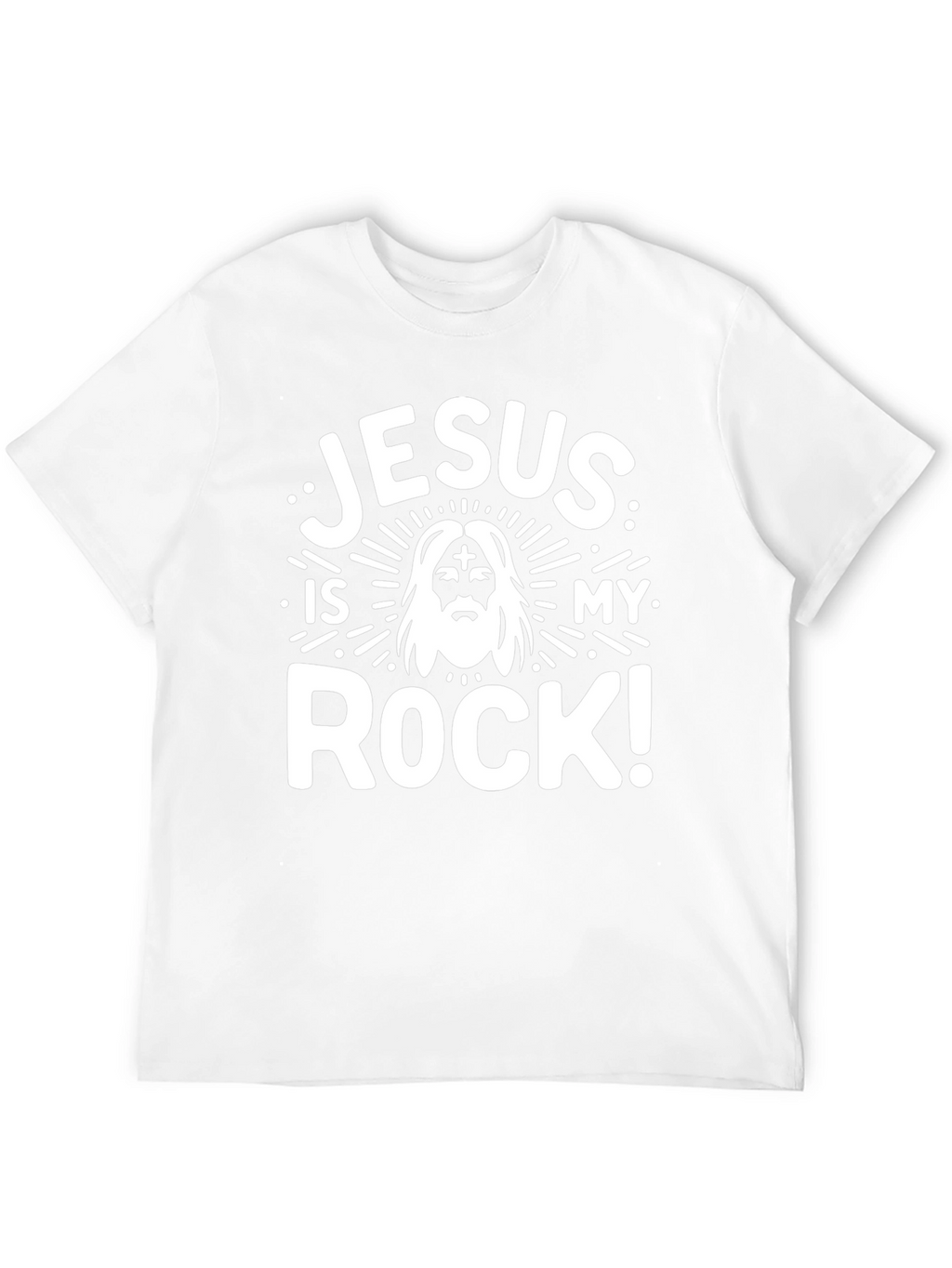Jesus is My Rock Graphic Tee