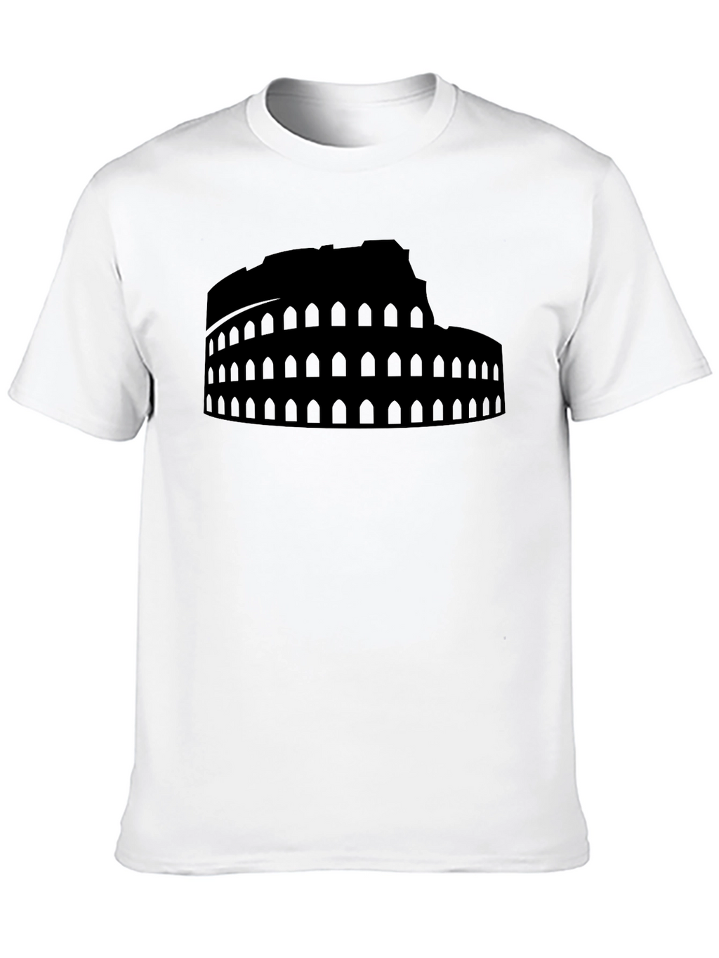 Colosseum Graphic Black T-Shirt