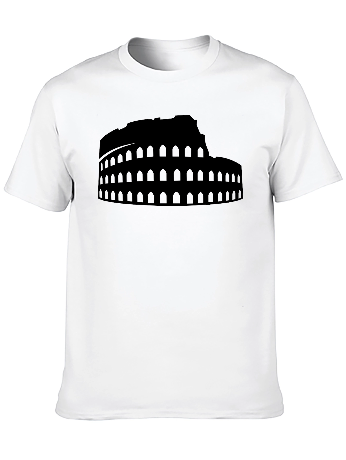 Colosseum Graphic Black T-Shirt
