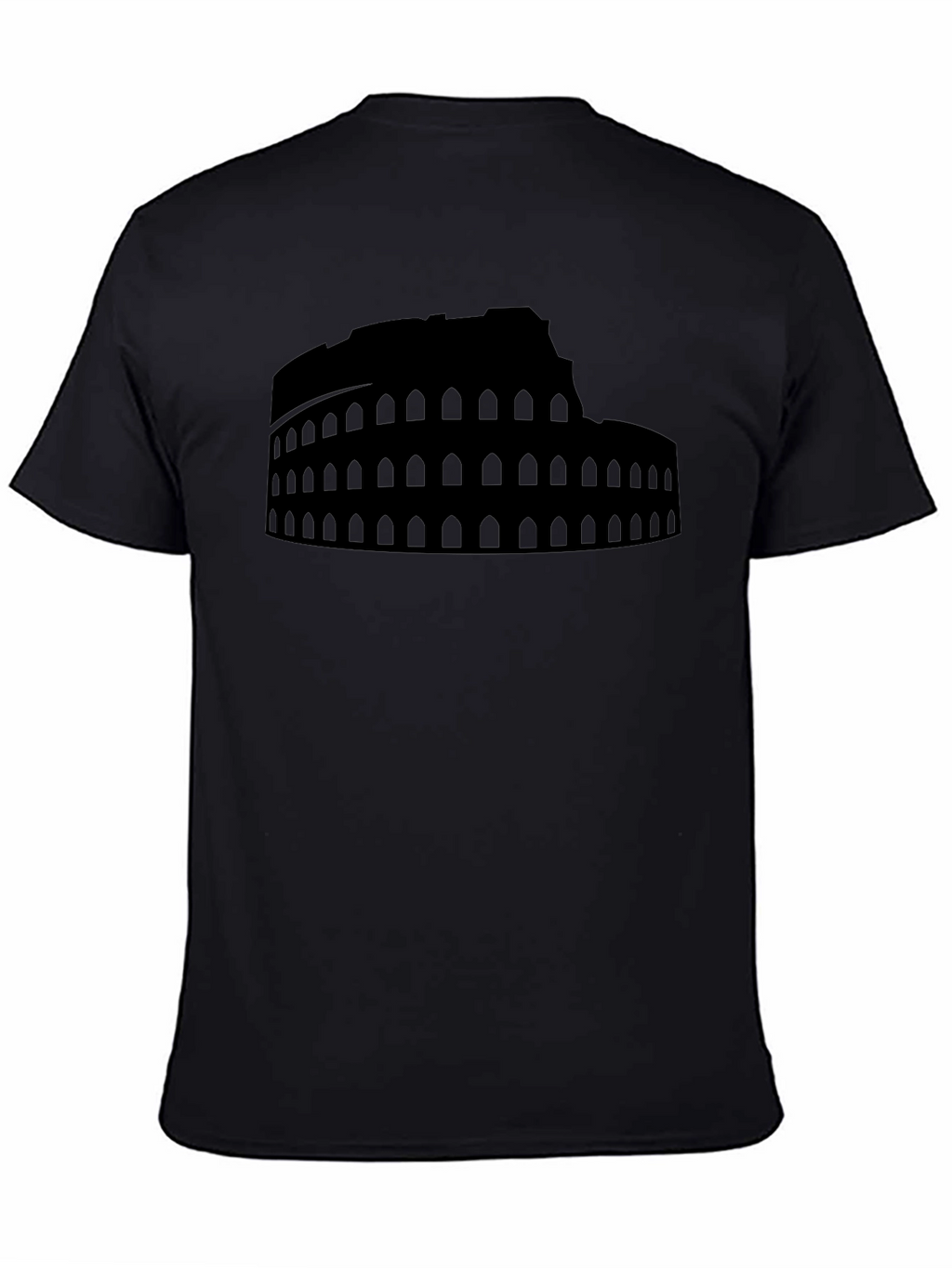 Colosseum Graphic Black T-Shirt