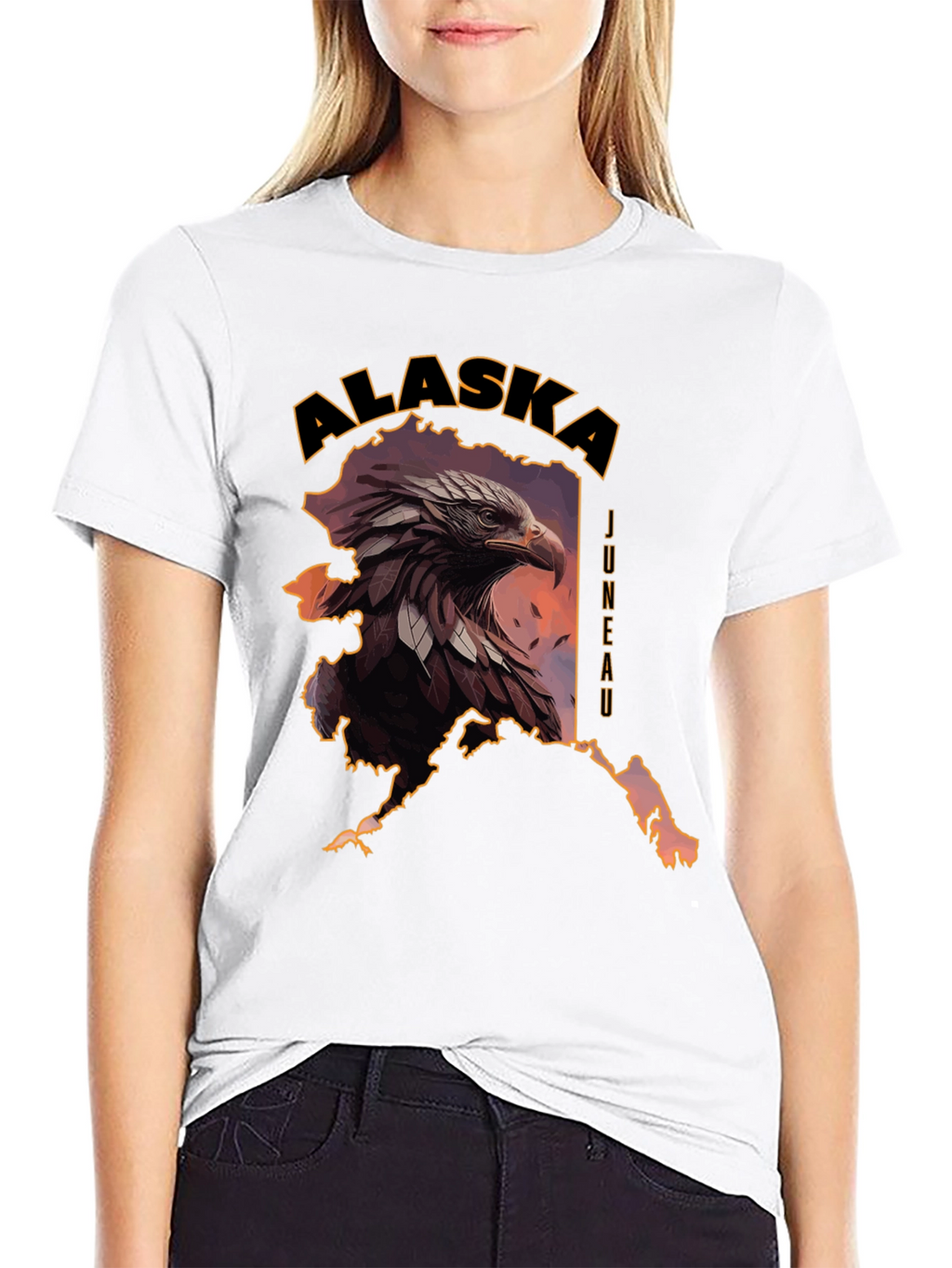 Alaska Eagle Graphic Tee - Juneau T-Shirt