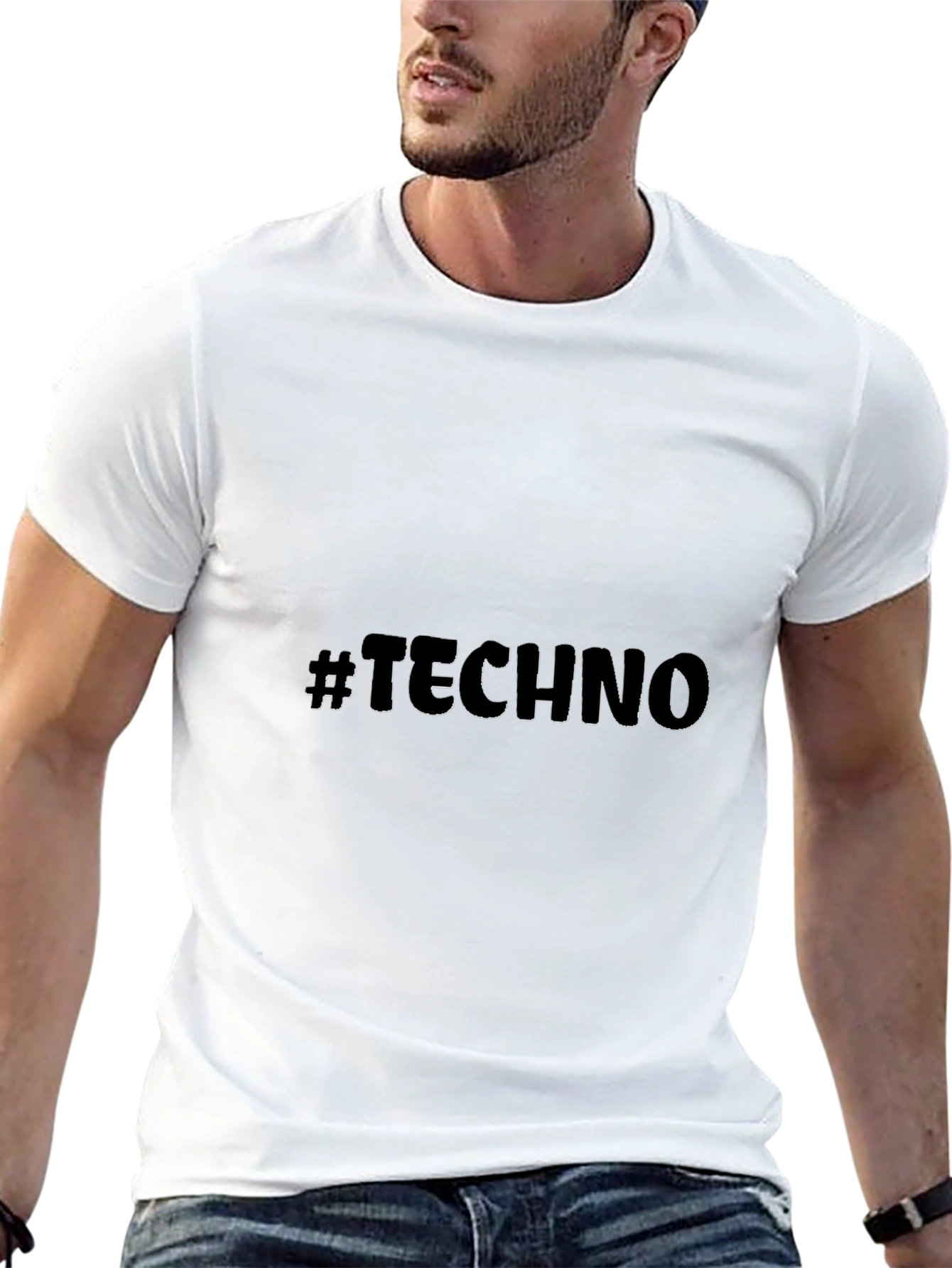 Techno T-Shirt - Bold Statement Tee