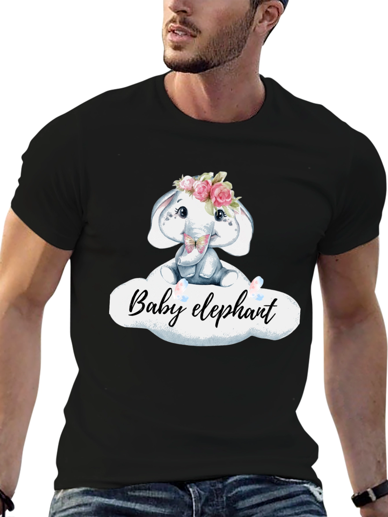 Cute Baby Elephant T-Shirt