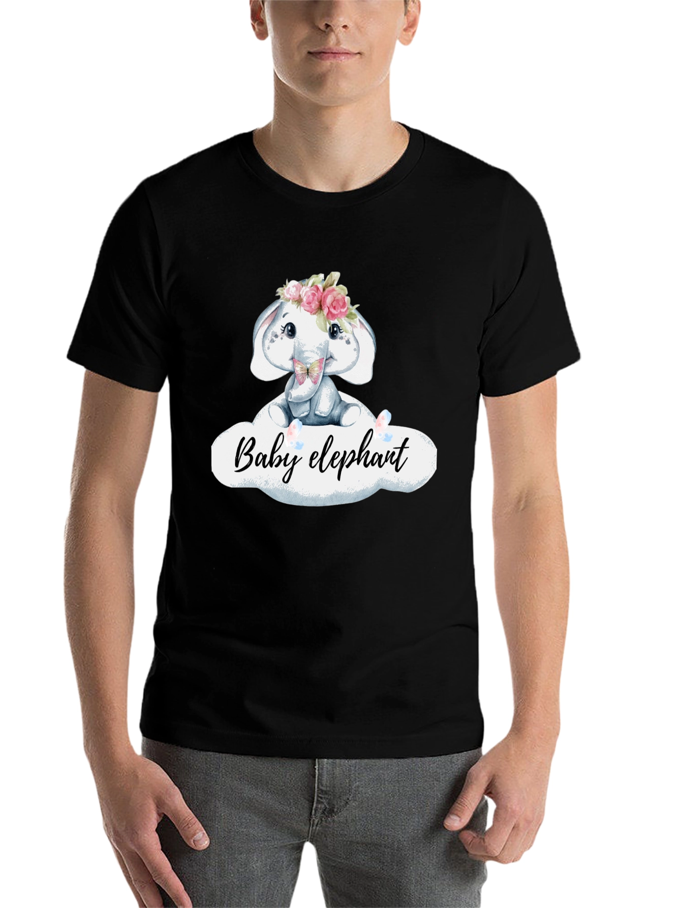 Cute Baby Elephant T-Shirt