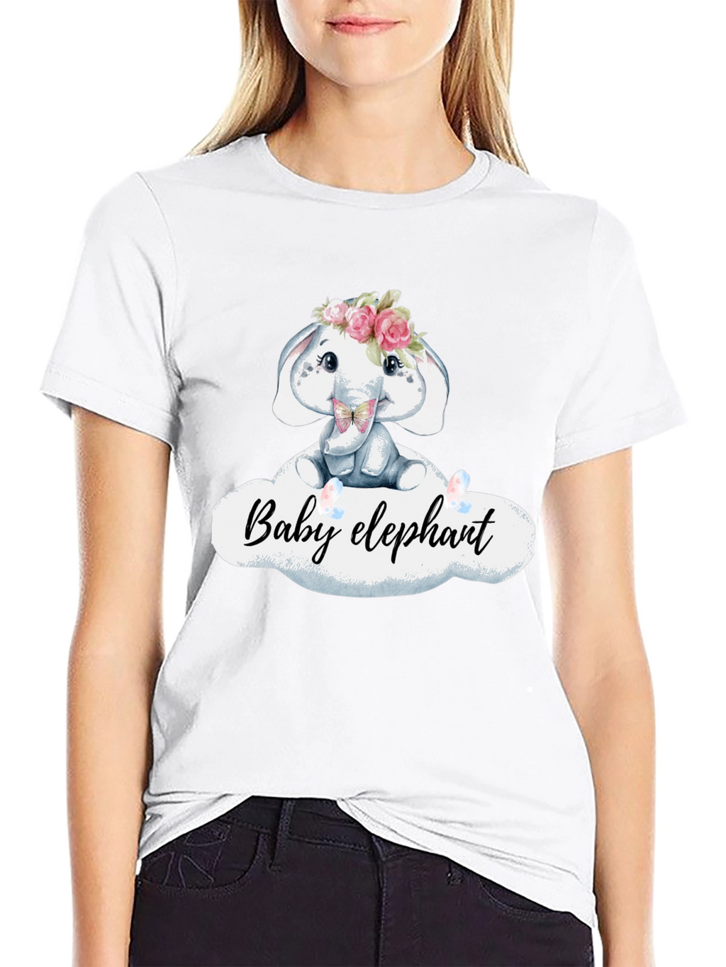 Cute Baby Elephant T-Shirt