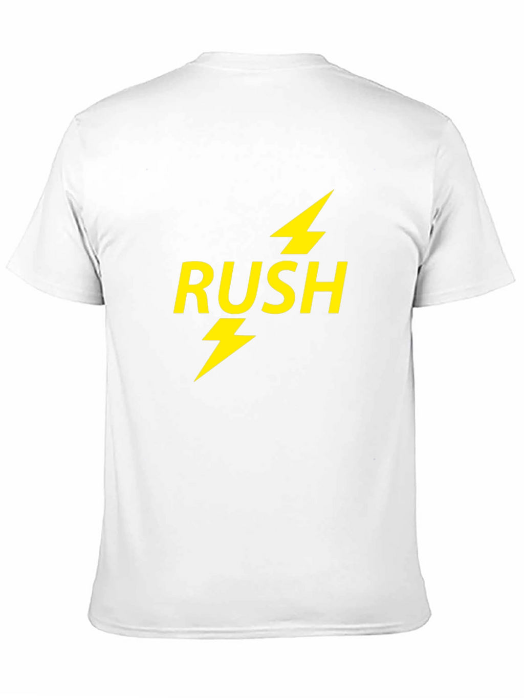 Rush Lightning Bolt Band T-Shirt - Black