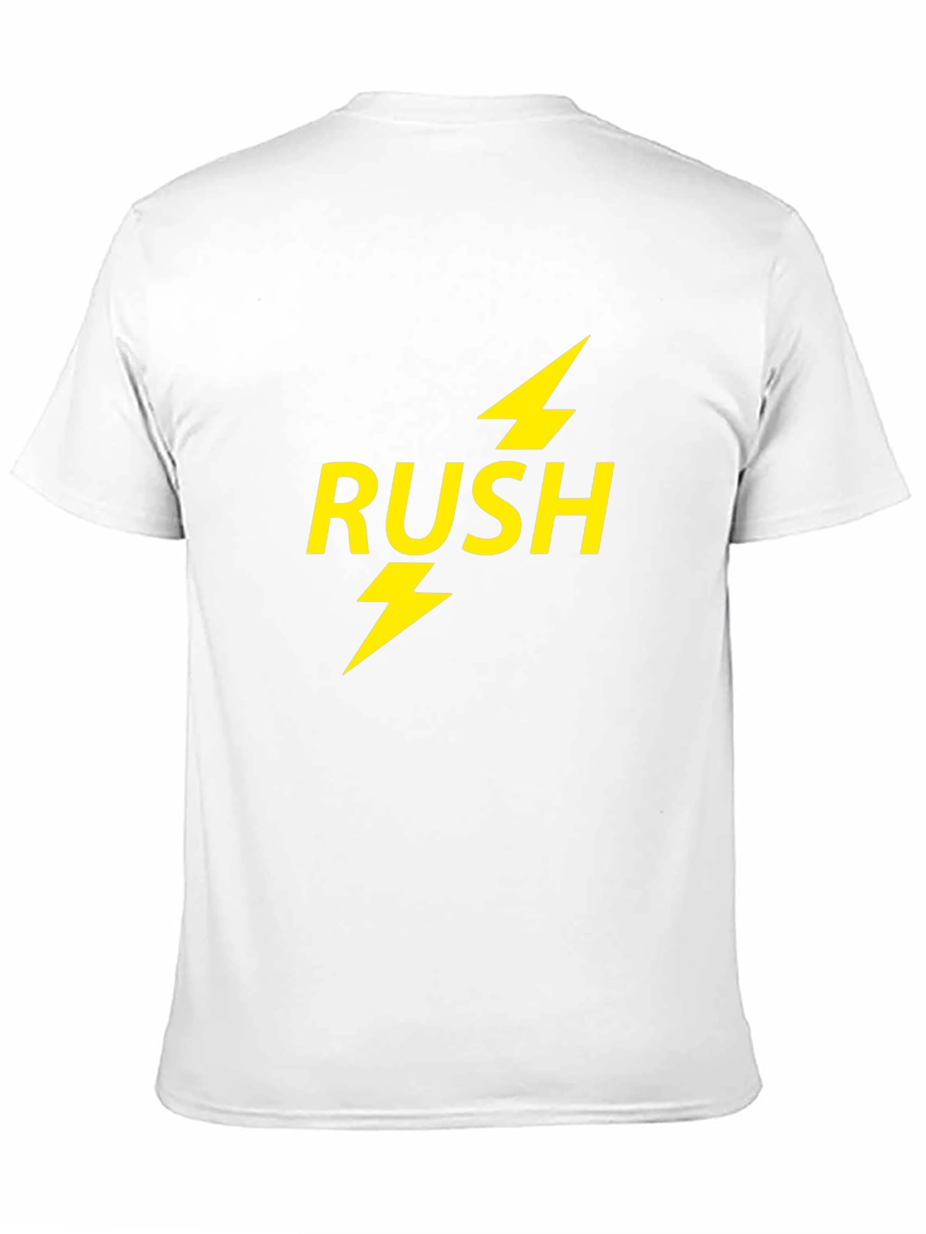Rush Lightning Bolt Band T-Shirt - Black