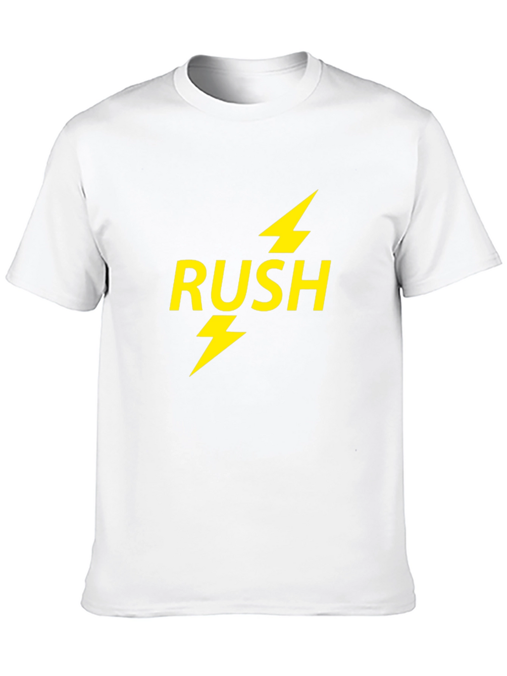 Rush Lightning Bolt Band T-Shirt - Black