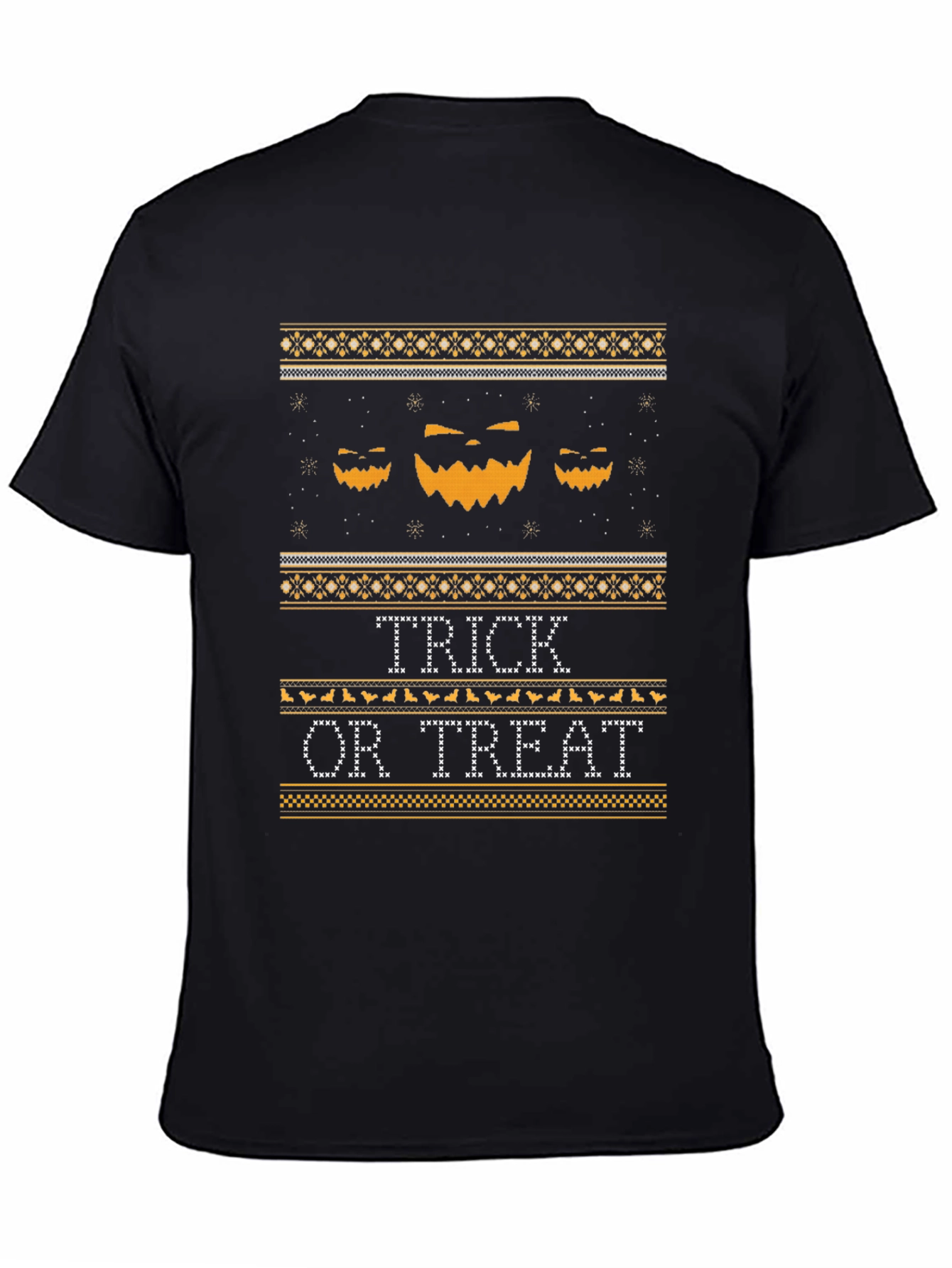 Halloween Trick or Treat Ugly Sweater T-Shirt