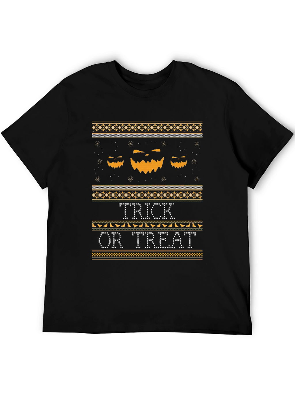 Halloween Trick or Treat Ugly Sweater T-Shirt