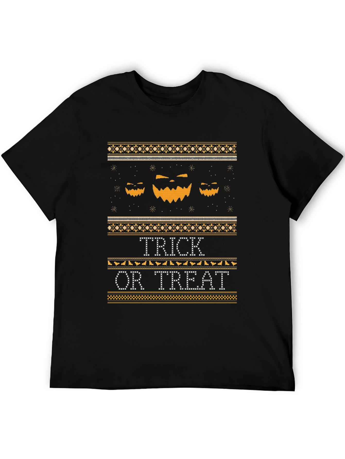 Halloween Trick or Treat Ugly Sweater T-Shirt
