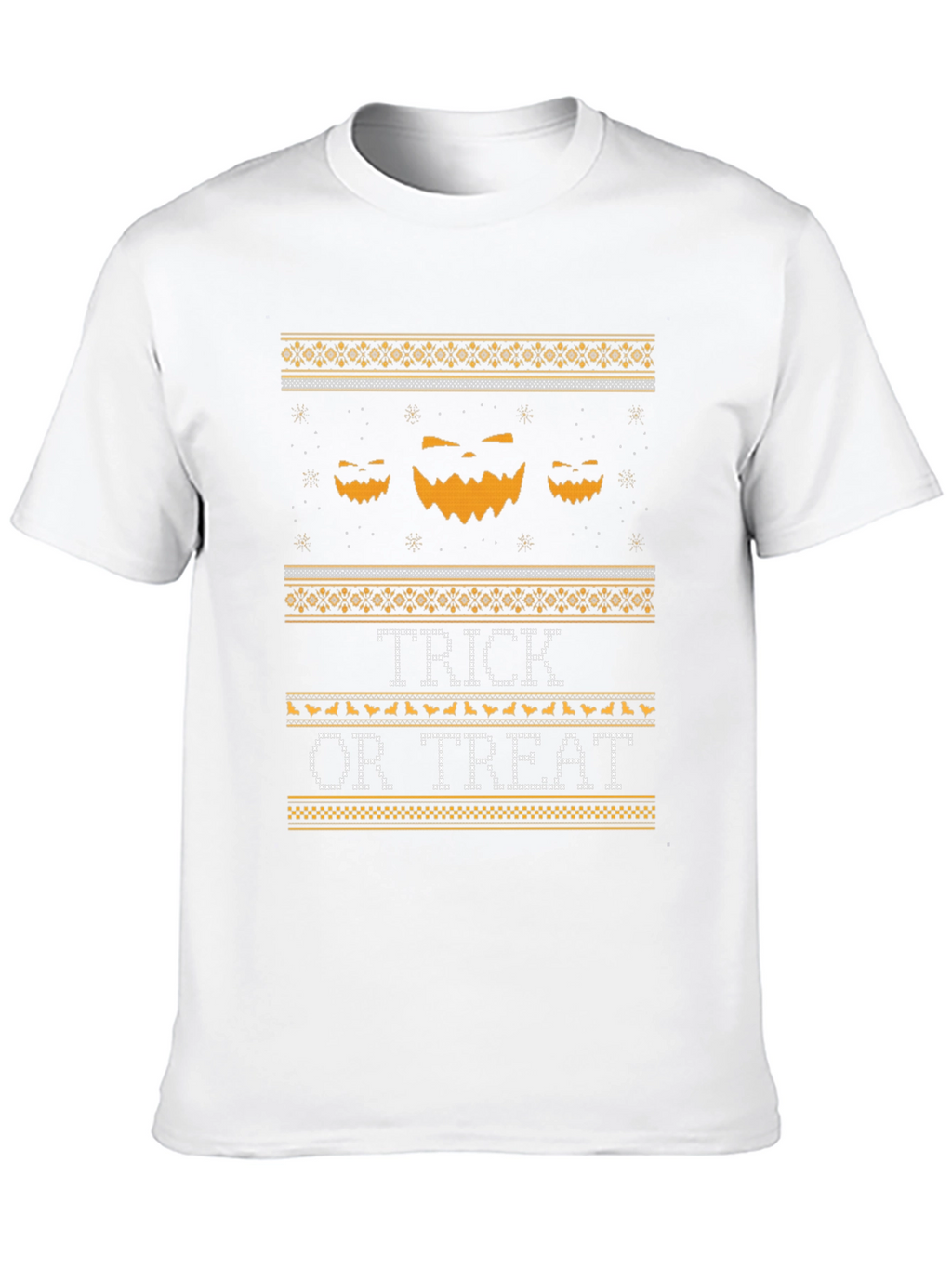 Halloween Trick or Treat Ugly Sweater T-Shirt