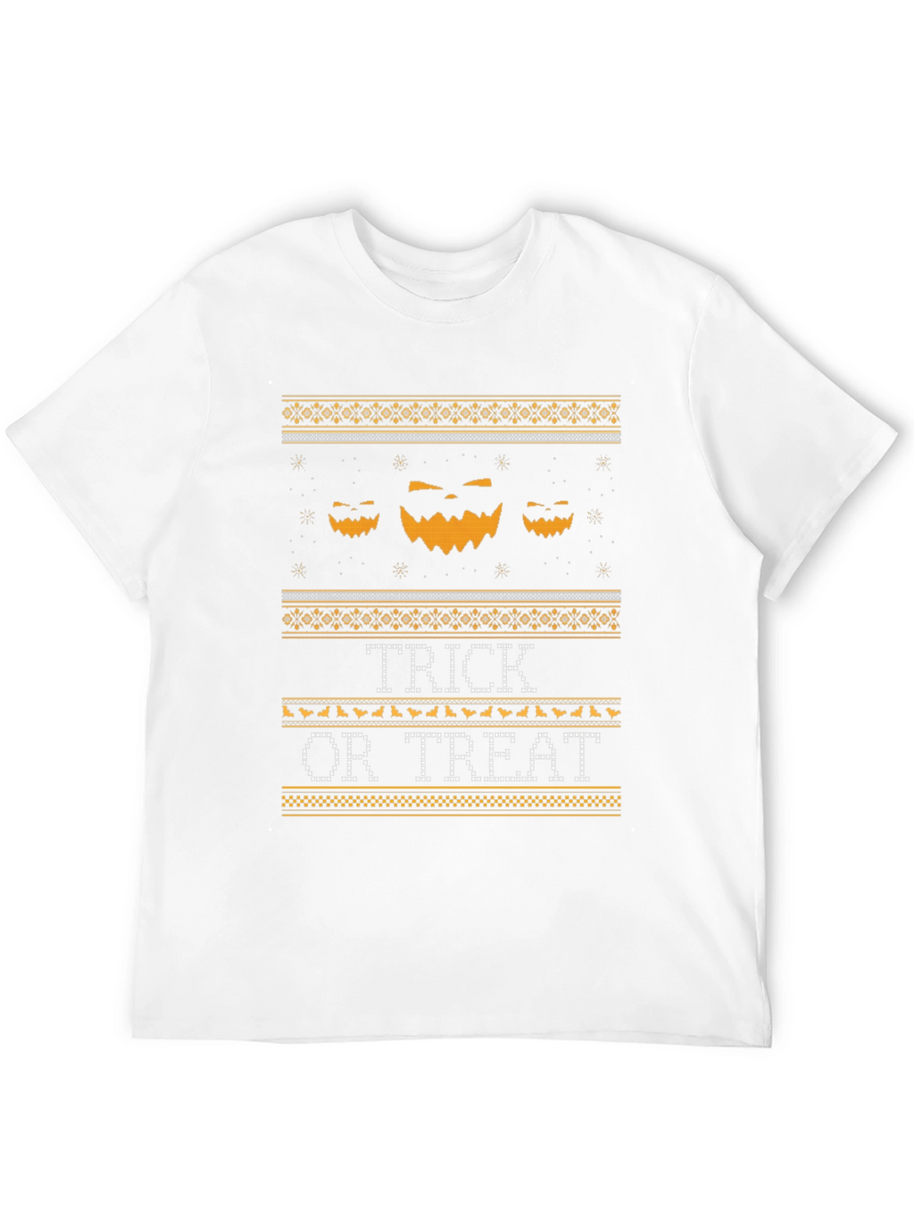 Halloween Trick or Treat Ugly Sweater T-Shirt
