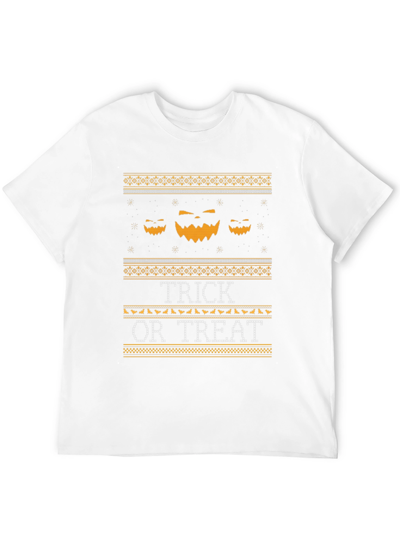 Halloween Trick or Treat Ugly Sweater T-Shirt