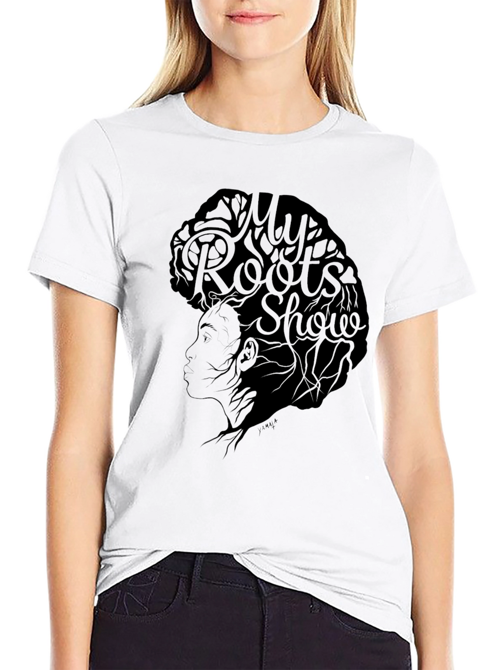 My Roots Show Black T-Shirt