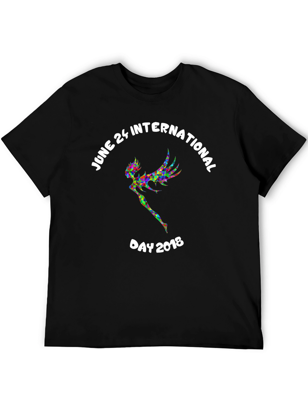 June 24 International Day 2018 Black T-Shirt