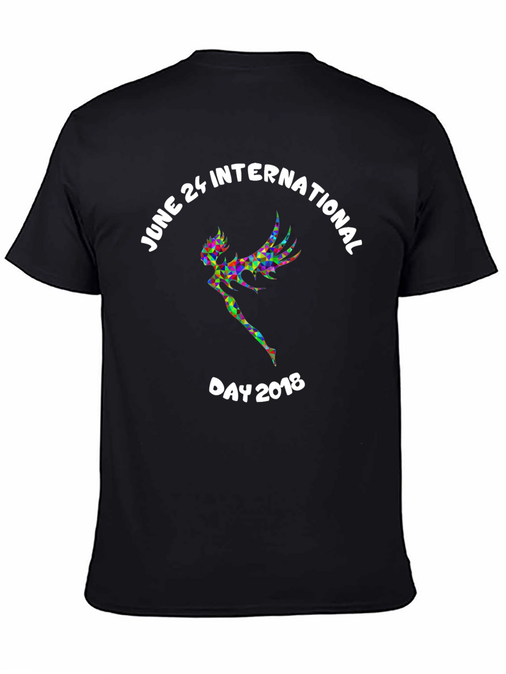 June 24 International Day 2018 Black T-Shirt
