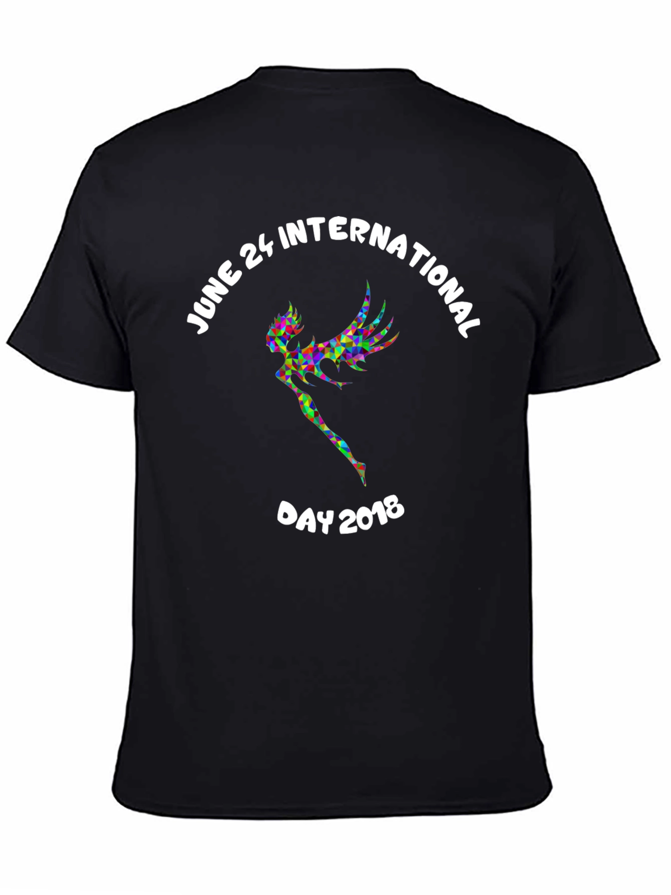 June 24 International Day 2018 Black T-Shirt