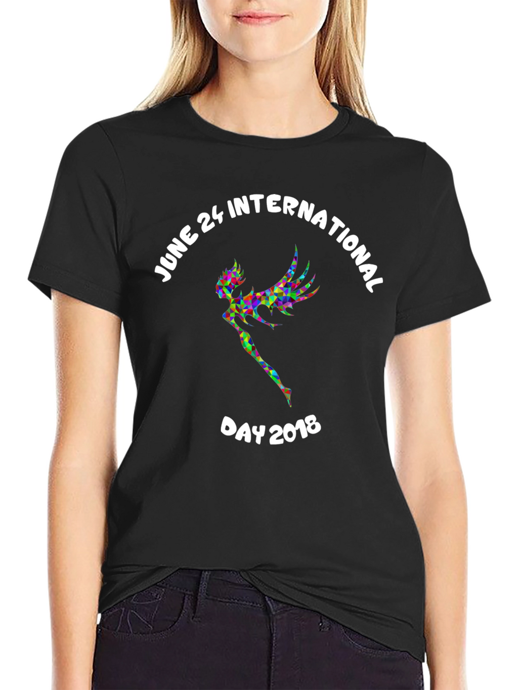 June 24 International Day 2018 Black T-Shirt