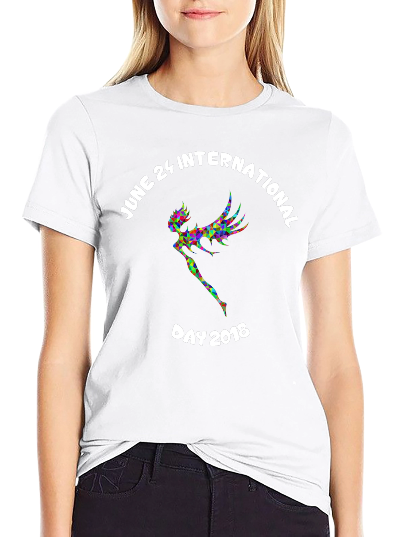 June 24 International Day 2018 Black T-Shirt