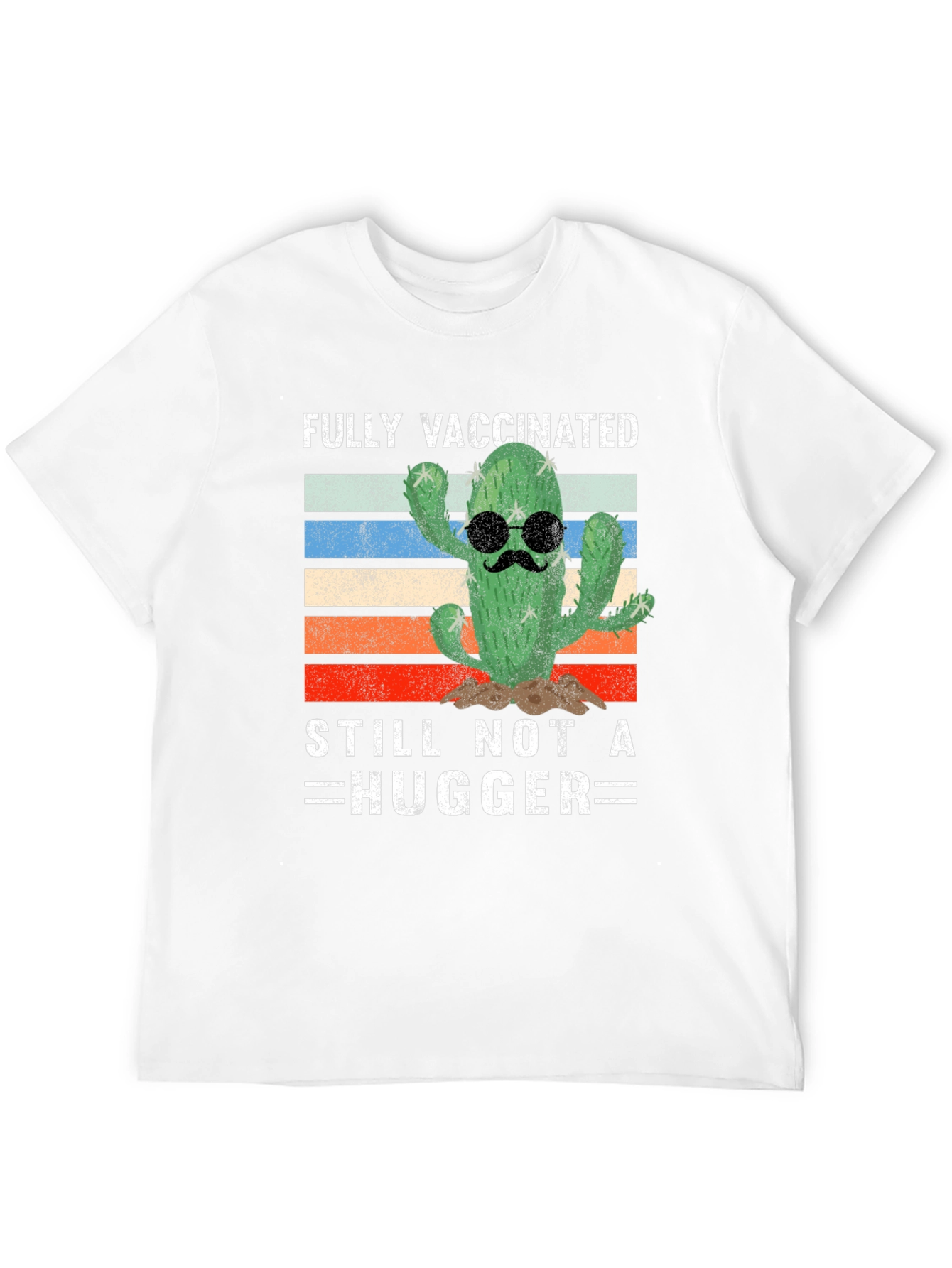 Funny Fully Vaccinated Cactus T-Shirt