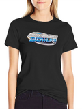 Silver Strike Bowling Graphic Black T-Shirt