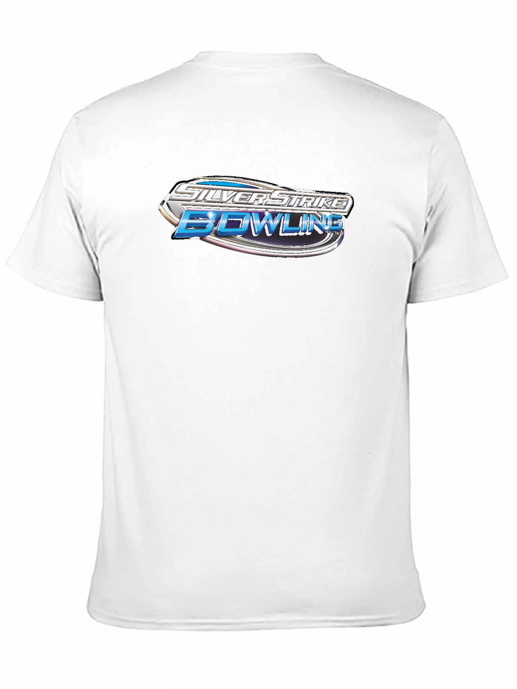 Silver Strike Bowling Graphic Black T-Shirt