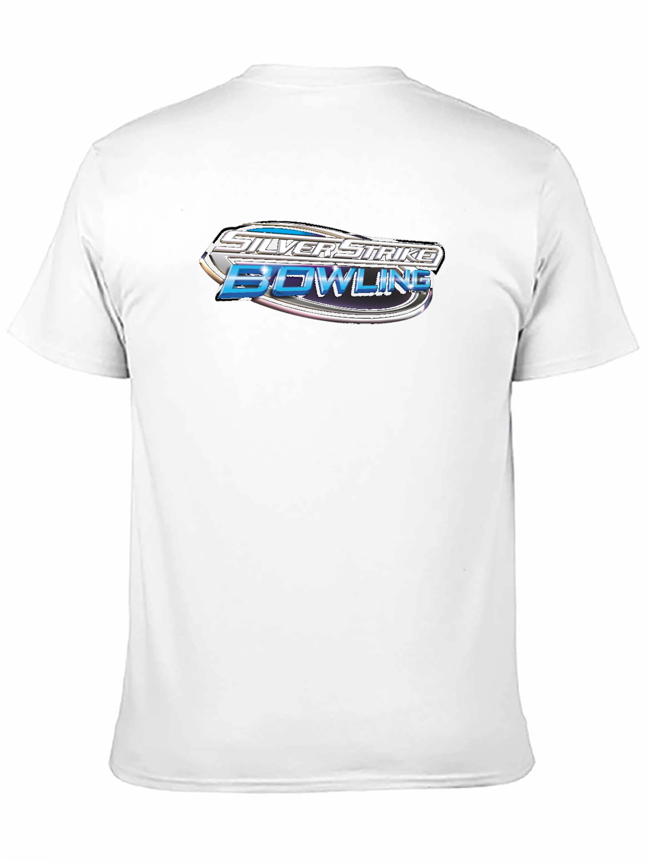 Silver Strike Bowling Graphic Black T-Shirt