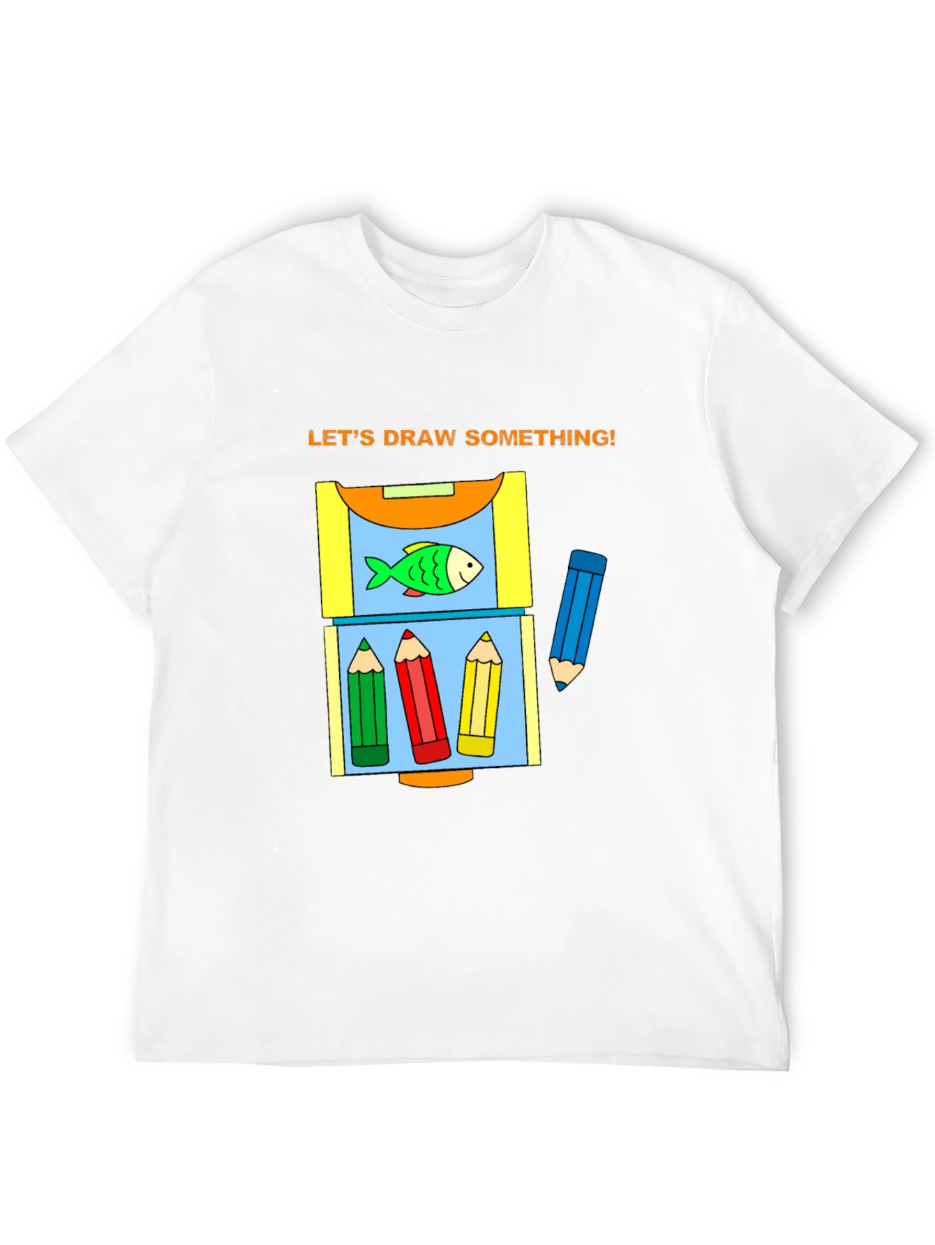 Lets Draw Something Graphic T-Shirt