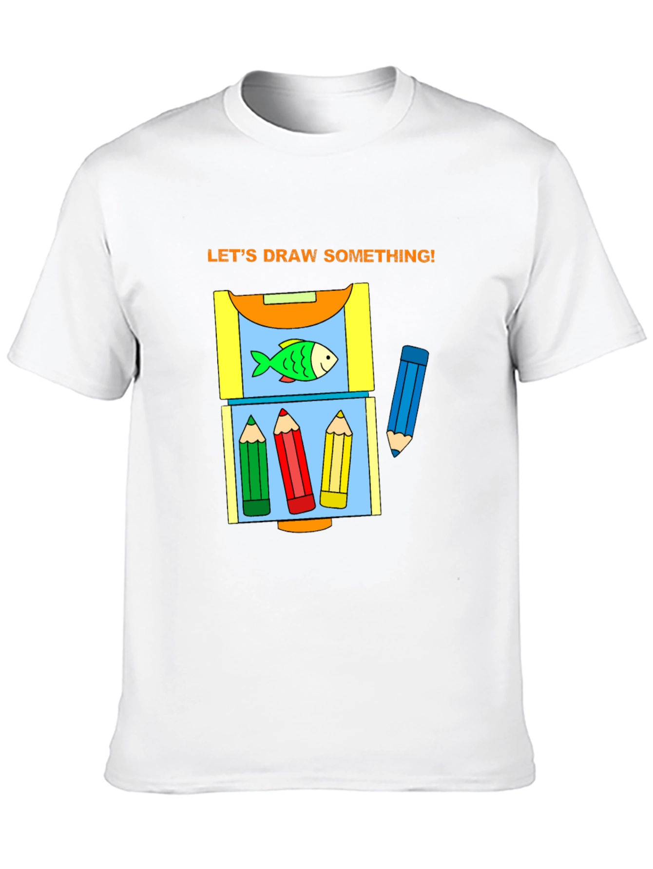 Lets Draw Something Graphic T-Shirt