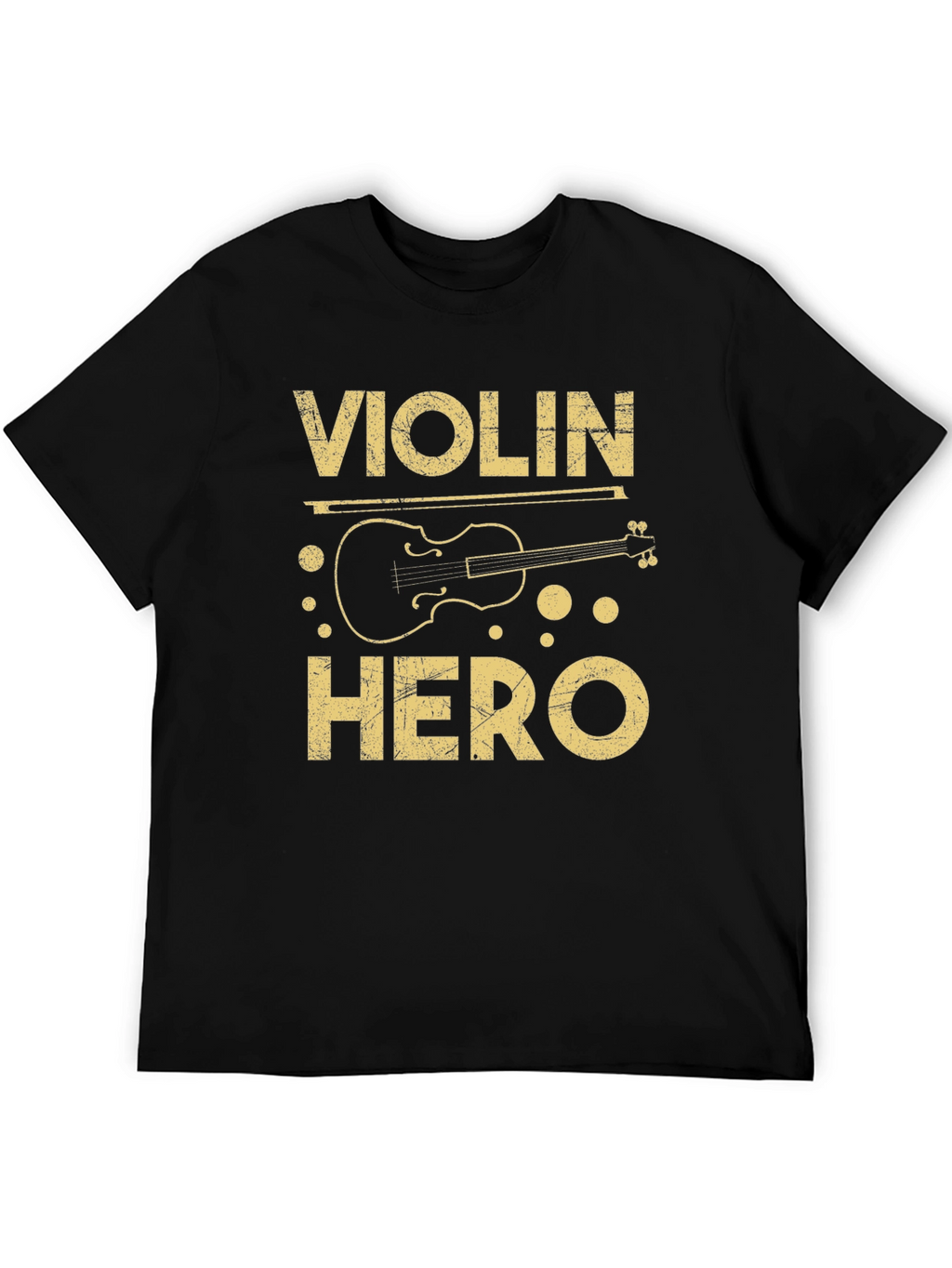 Violin Hero Graphic Tee - Musician T-Shirt