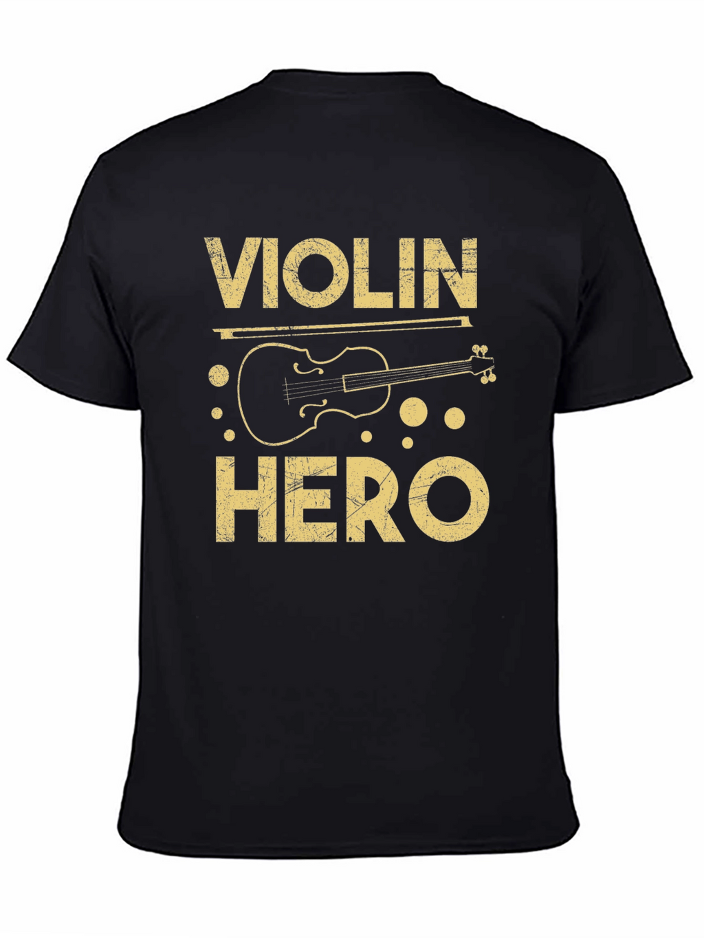 Violin Hero Graphic Tee - Musician T-Shirt