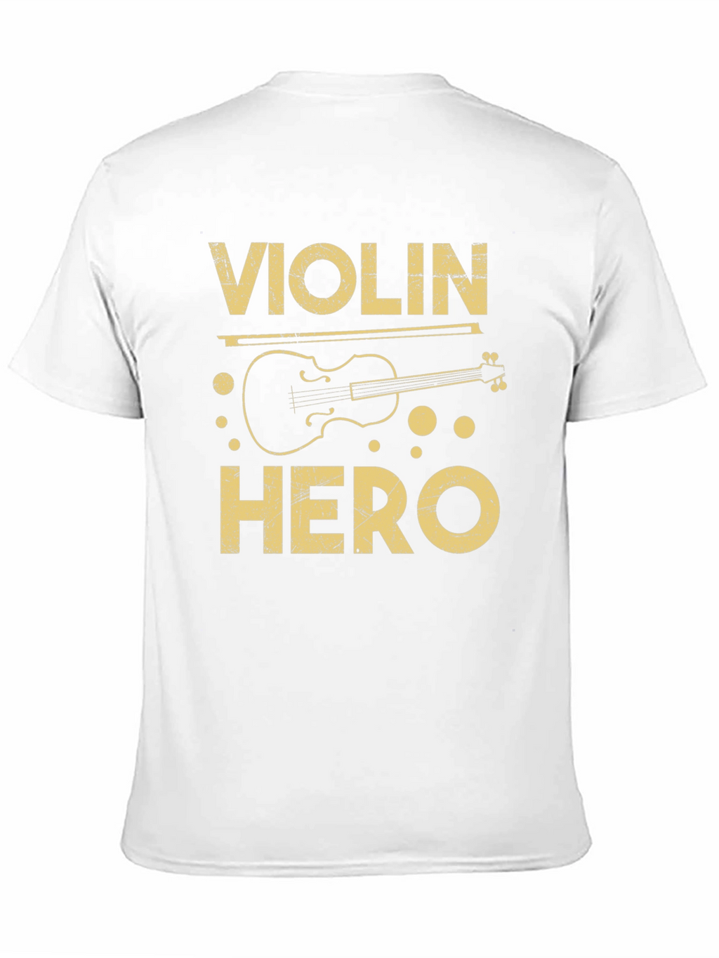 Violin Hero Graphic Tee - Musician T-Shirt