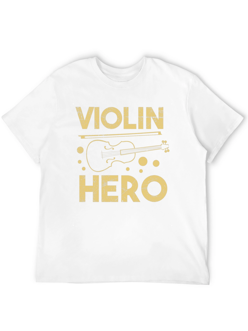 Violin Hero Graphic Tee - Musician T-Shirt
