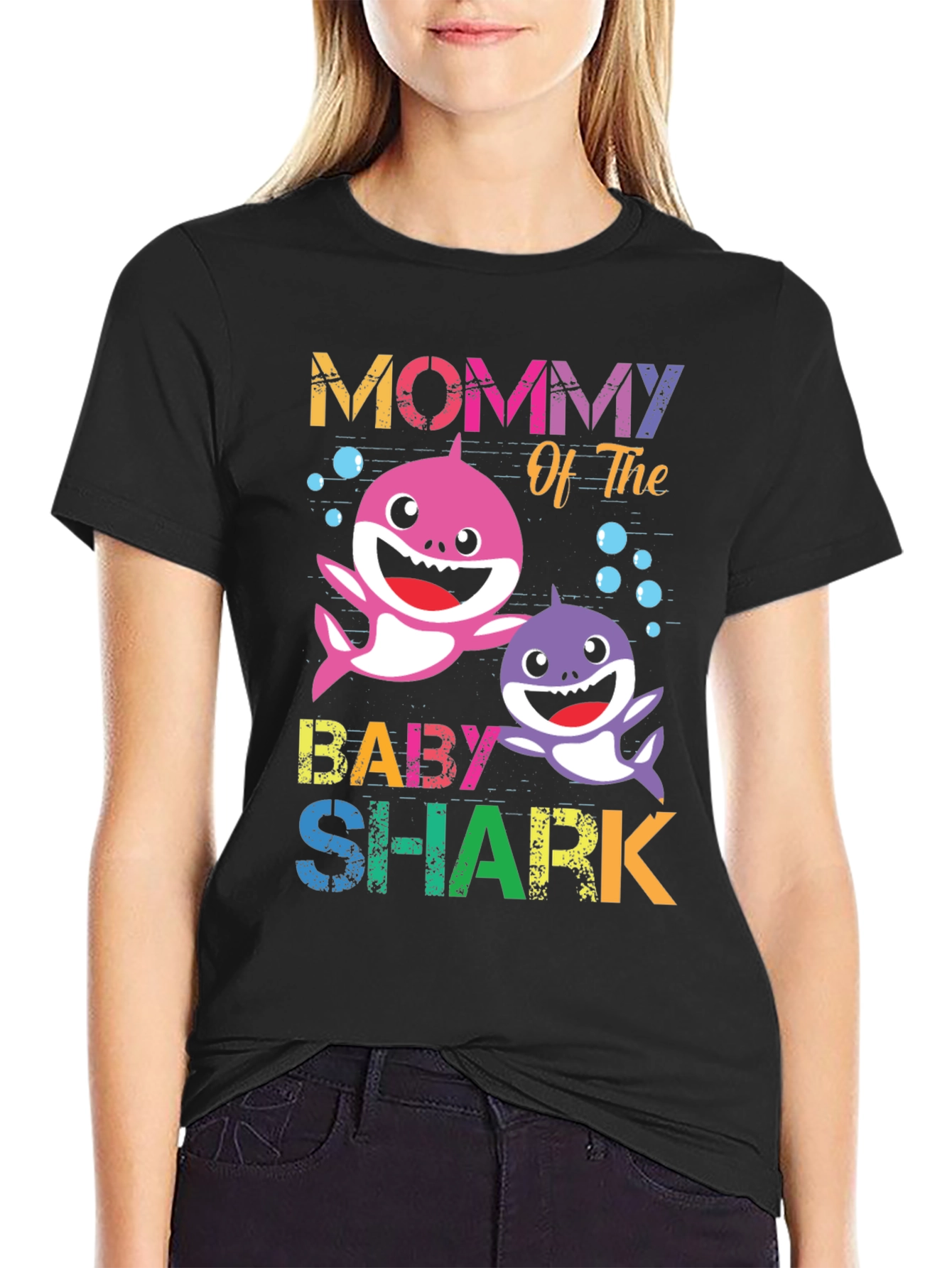 Mommy Shark Graphic Tee